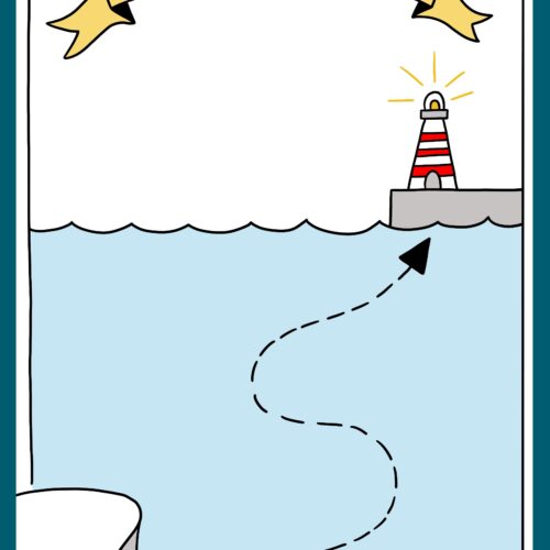 trame vers le phare petit contour